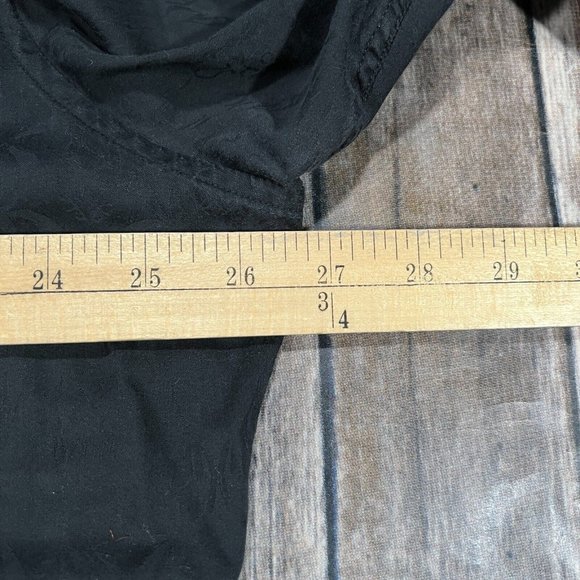 Robert Graham Flip Cuff Long Sleeve Button Shirt XL Mens Black Print - Picture 6 of 8